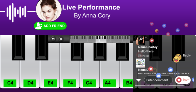 اسکرین شات 2 بازی Real Piano Teacher