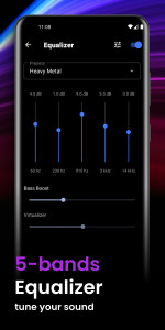 اسکرین شات 4 برنامه Music Player, MP3: Nomad Music