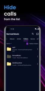 اسکرین شات 6 برنامه Music Player, MP3: Nomad Music
