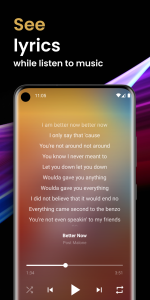 اسکرین شات 3 برنامه Music Player, MP3: Nomad Music