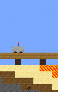 اسکرین شات 2 بازی Noob Torch Flip 2D