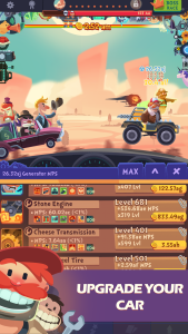 اسکرین شات 2 بازی Clicker Racing