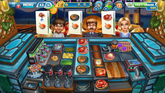 اسکرین شات 6 بازی Cooking Fever: Restaurant Game