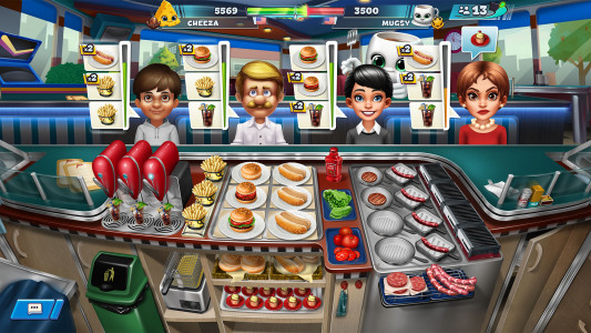اسکرین شات 7 بازی Cooking Fever Duels: Food Wars