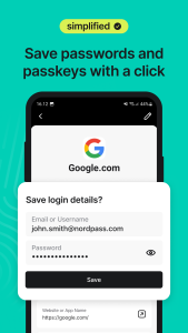 اسکرین شات 3 برنامه NordPass: Password Manager