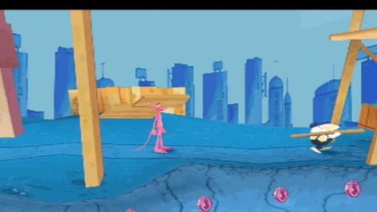 اسکرین شات 5 بازی شبیه ساز پلنگ صورتی پلی استیشن 1