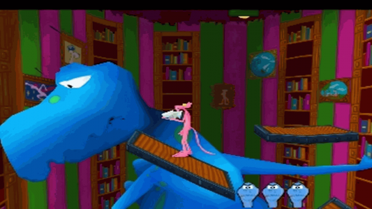 اسکرین شات 1 بازی شبیه ساز پلنگ صورتی پلی استیشن 1