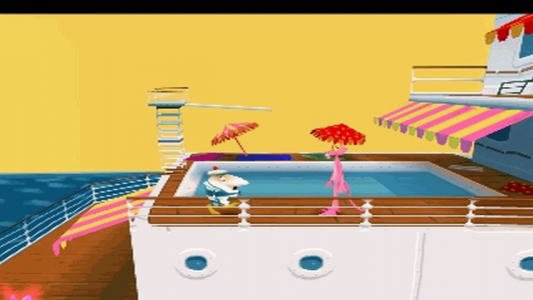 اسکرین شات 3 بازی شبیه ساز پلنگ صورتی پلی استیشن 1