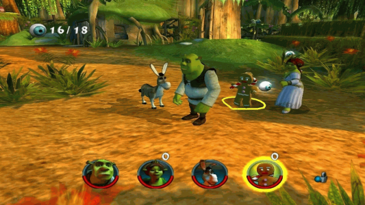 اسکرین شات 4 بازی شبیه ساز شرک و فیونا پلی استیشن 1