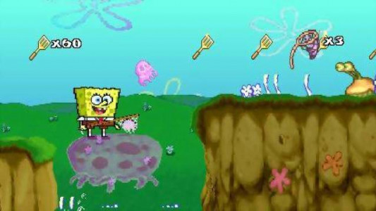 اسکرین شات 6 بازی شبیه ساز باب اسفنجی پلی استیشن 1