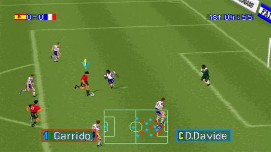 اسکرین شات 2 بازی فوتبال 98 (صدا دار) پلی استیشن 1