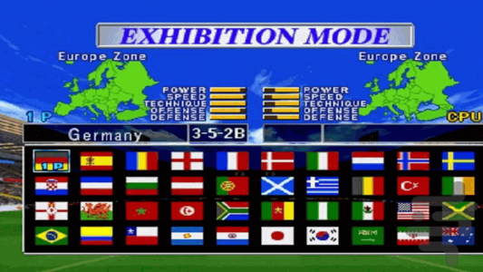 اسکرین شات 25 بازی فوتبال 98 (صدا دار) پلی استیشن 1
