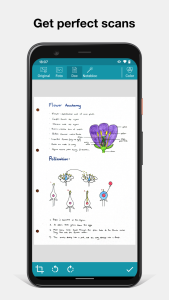 اسکرین شات 4 برنامه Notebloc Scanner - Scan to PDF