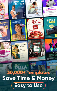 اسکرین شات 1 برنامه Poster Maker, Flyer Maker