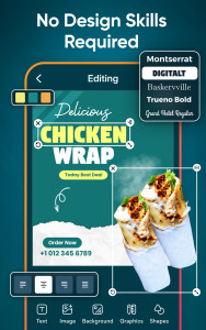 اسکرین شات 3 برنامه Poster Maker, Flyer Maker