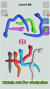 اسکرین شات 3 بازی Tangled Snakes