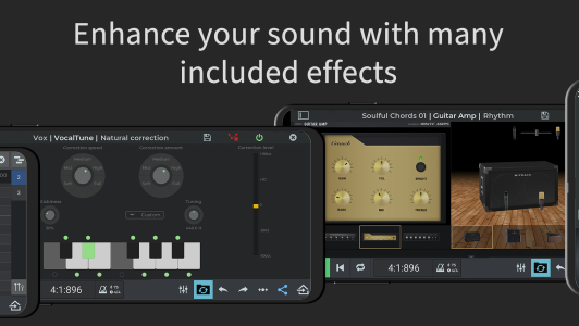 اسکرین شات 4 برنامه n-Track Studio DAW: Make Music