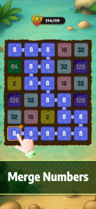 اسکرین شات 2 بازی 2248 Numbers Merge: Two Square