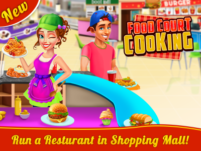 اسکرین شات 4 بازی Food Court -Chef’s Restaurant
