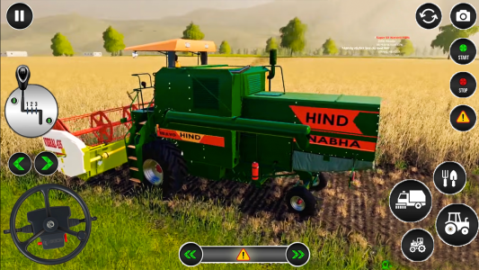 اسکرین شات 5 بازی Real Tractor Modern Farming 3D