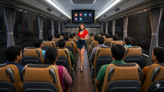 اسکرین شات 2 بازی Bus Simulator: City Coach Game
