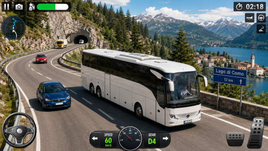 اسکرین شات 5 بازی Bus Simulator: City Coach Game