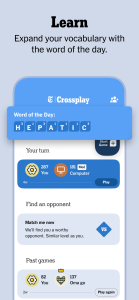 اسکرین شات 6 بازی NYT Crossplay: Play and Spell