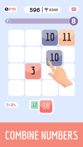 اسکرین شات 1 بازی Fused: Number Puzzle Game