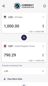 اسکرین شات 2 برنامه Currency Converter
