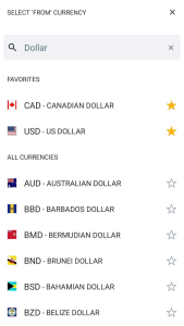 اسکرین شات 4 برنامه Currency Converter