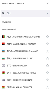 اسکرین شات 6 برنامه Currency Converter