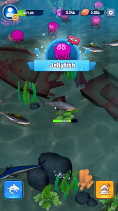 اسکرین شات 2 بازی Abyss Shark: Eat & Grow