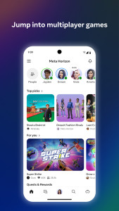 اسکرین شات 1 برنامه Meta Horizon