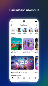 اسکرین شات 1 برنامه Meta Horizon