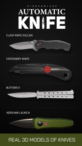 اسکرین شات 1 بازی Knife Simulator: 3D Knives
