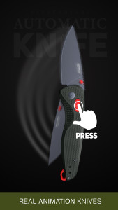 اسکرین شات 2 بازی Knife Simulator: 3D Knives