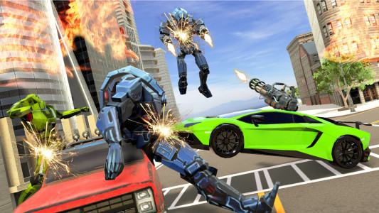 اسکرین شات 5 بازی Robot Car Permainan Robot Game