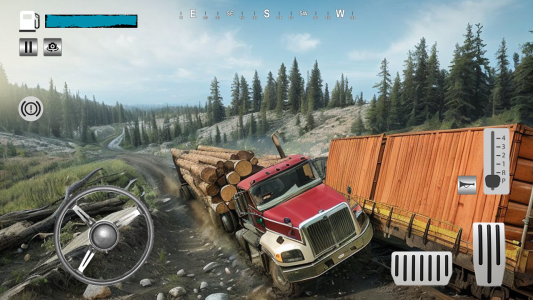 اسکرین شات 1 بازی Offroad Games Truck Simulator