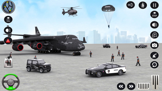 اسکرین شات 1 بازی Army Transport Truck Games