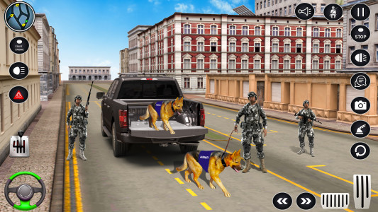 اسکرین شات 2 بازی Army Transport Truck Games