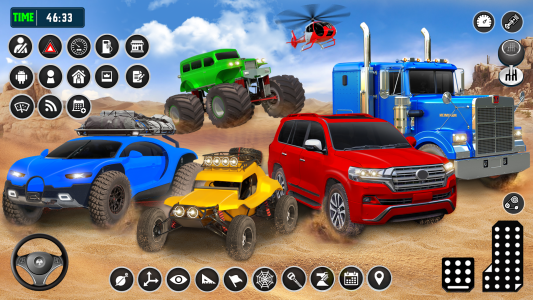 اسکرین شات 5 بازی Offroad car driving simulator