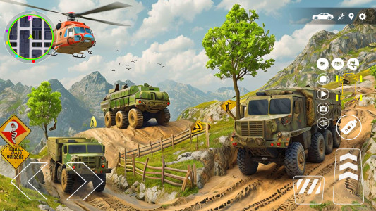 اسکرین شات 3 بازی US Army Truck Drive Offroad