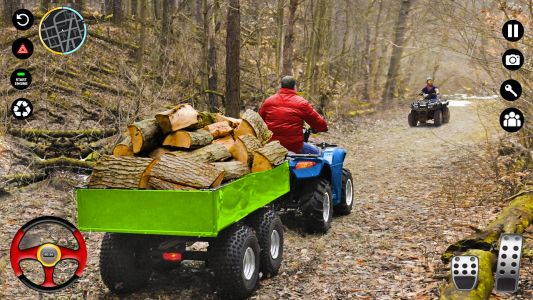 اسکرین شات 2 بازی Heavy ATV Quad Bike Offroad