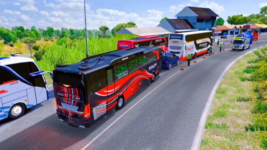اسکرین شات 4 برنامه Hill Coach Bus Simulator 2023