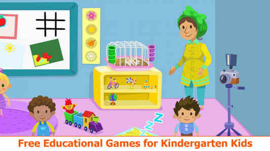 اسکرین شات 2 بازی Kiddos in Kindergarten
