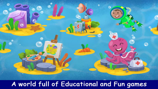 اسکرین شات 2 بازی Kiddos under the Sea