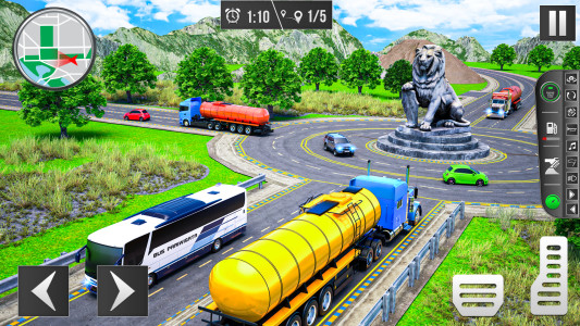 اسکرین شات 8 برنامه Truck Simulator : Truck Games