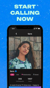 اسکرین شات 7 برنامه Goodnight: Voice Chat & Dating