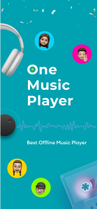 اسکرین شات 1 برنامه One Music Player
