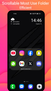 اسکرین شات 2 برنامه One S25 Launcher - S25 One Ui